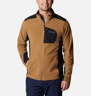 Brown Black Columbia Klamath Range™ Men's Fleece Jackets | SG074-5762